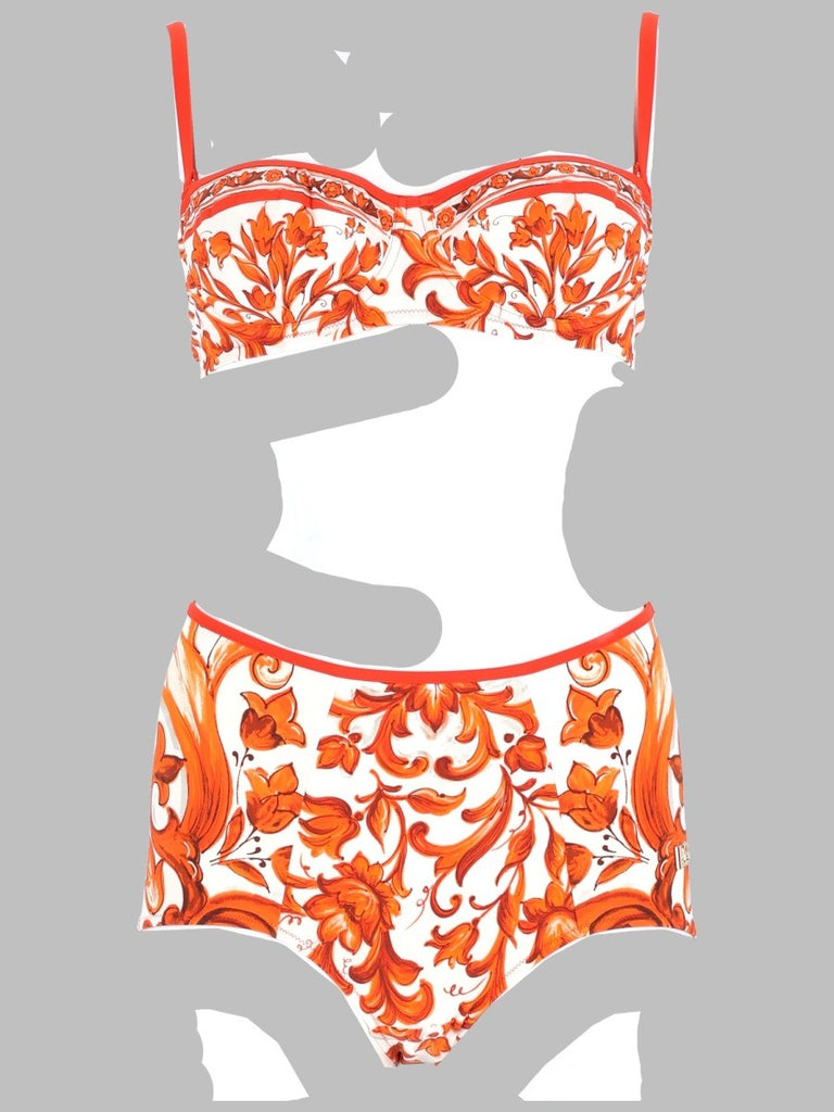 BIKINI STAMPA MAIOLICA