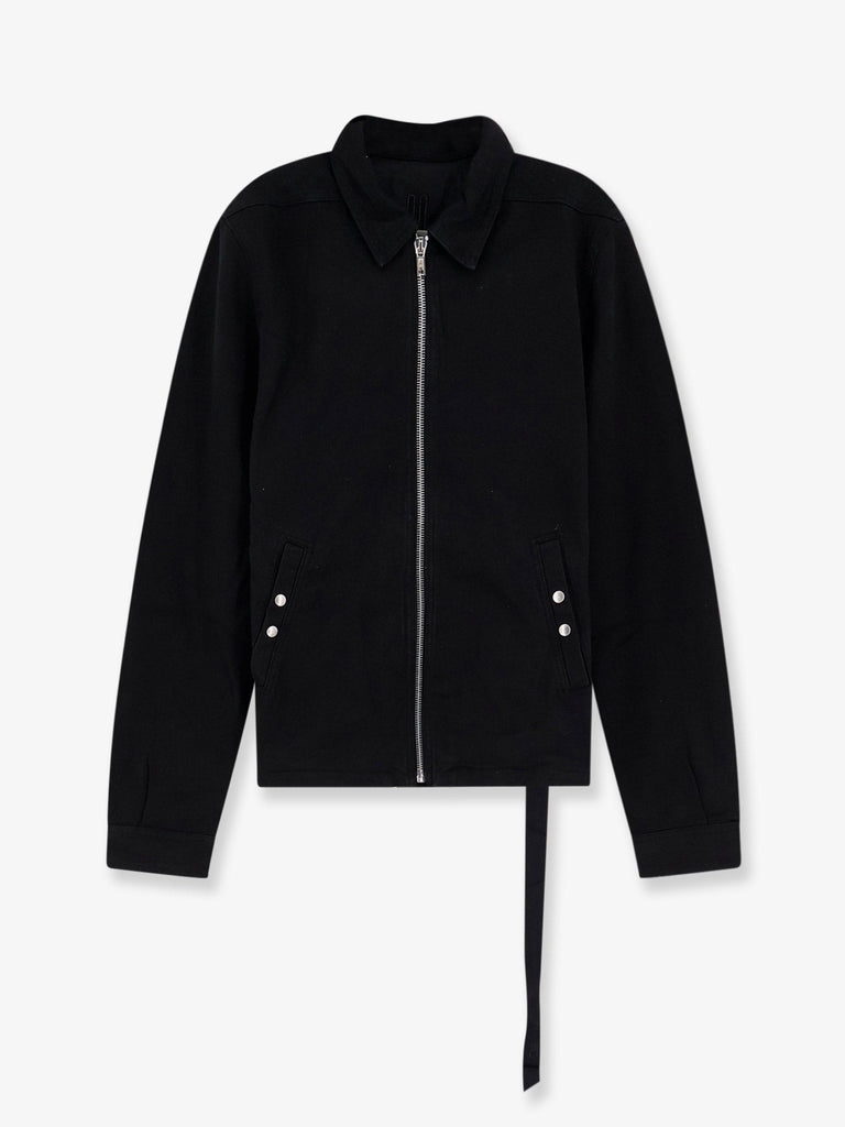 Black denim jacket