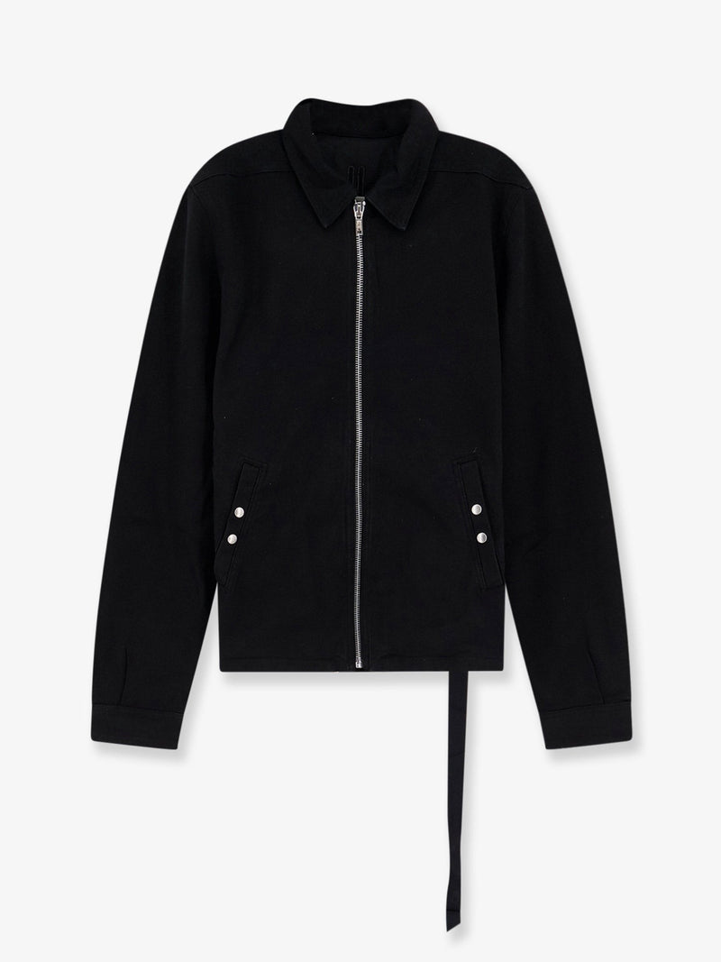 Black denim jacket