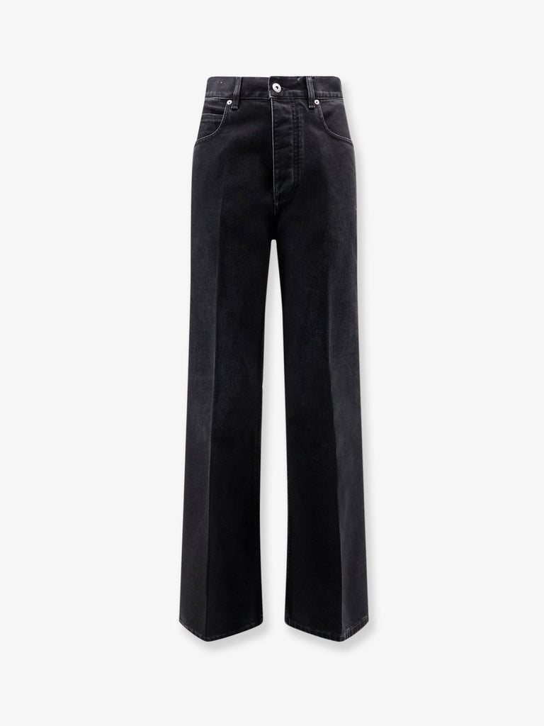 Black denim trousers