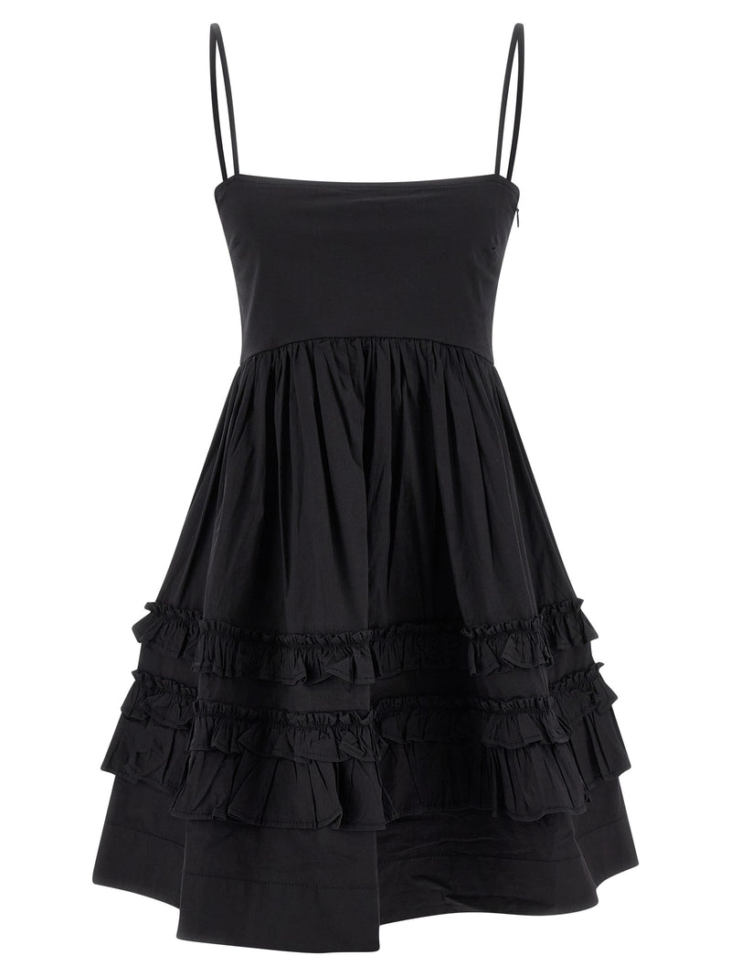 'Black Mini Frill' dress