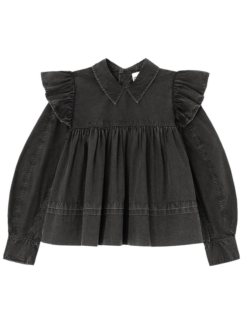 BLOUSE WITH COLLAR