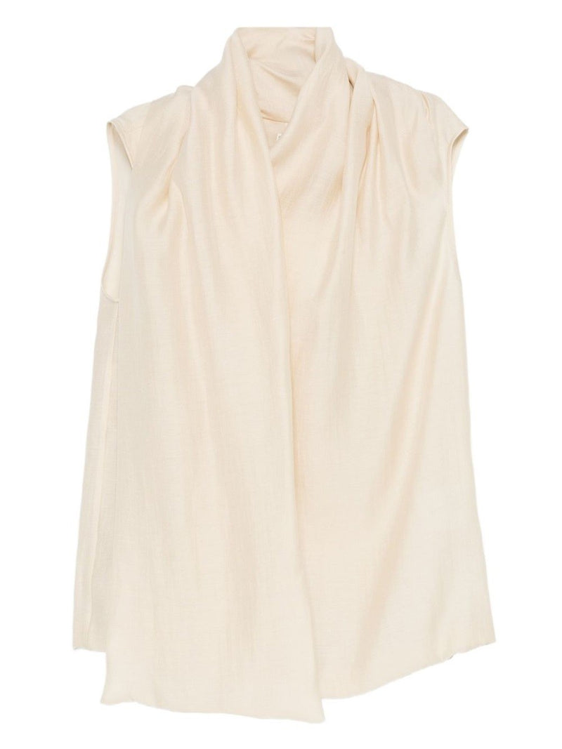 BLOUSE WITH SCARF
