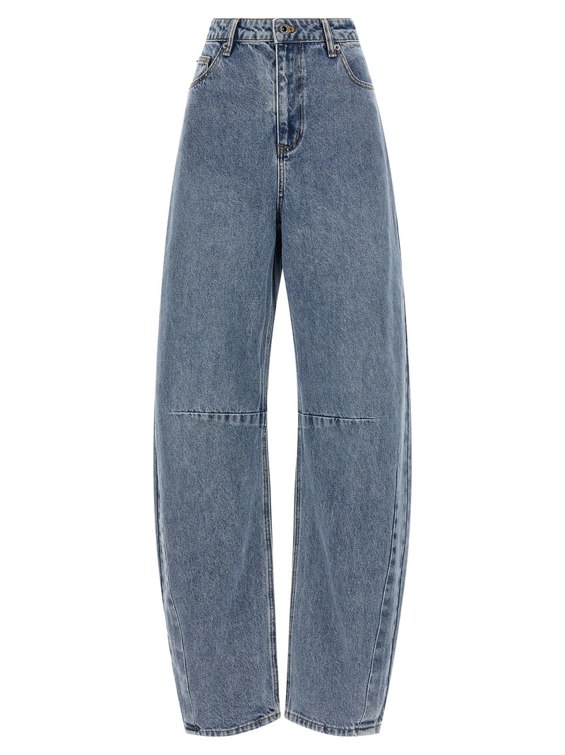 'Blue Barrel Leg' jeans