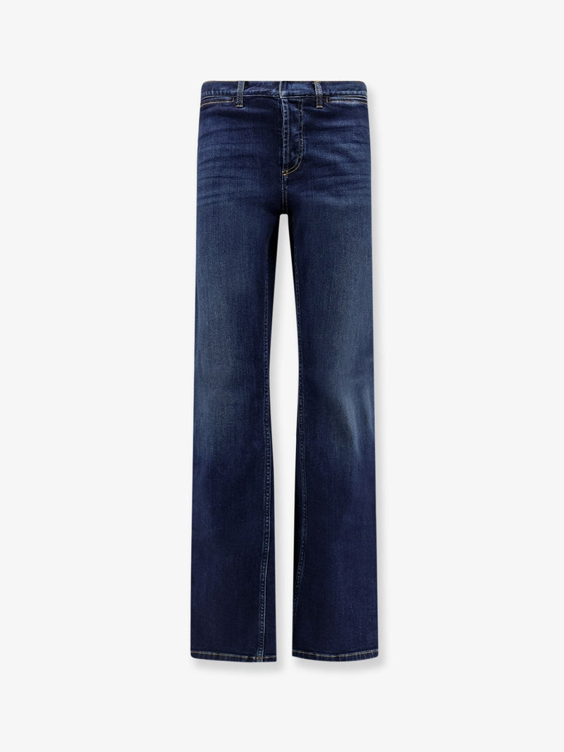 Blue denim jeans with Nastro Web profiles