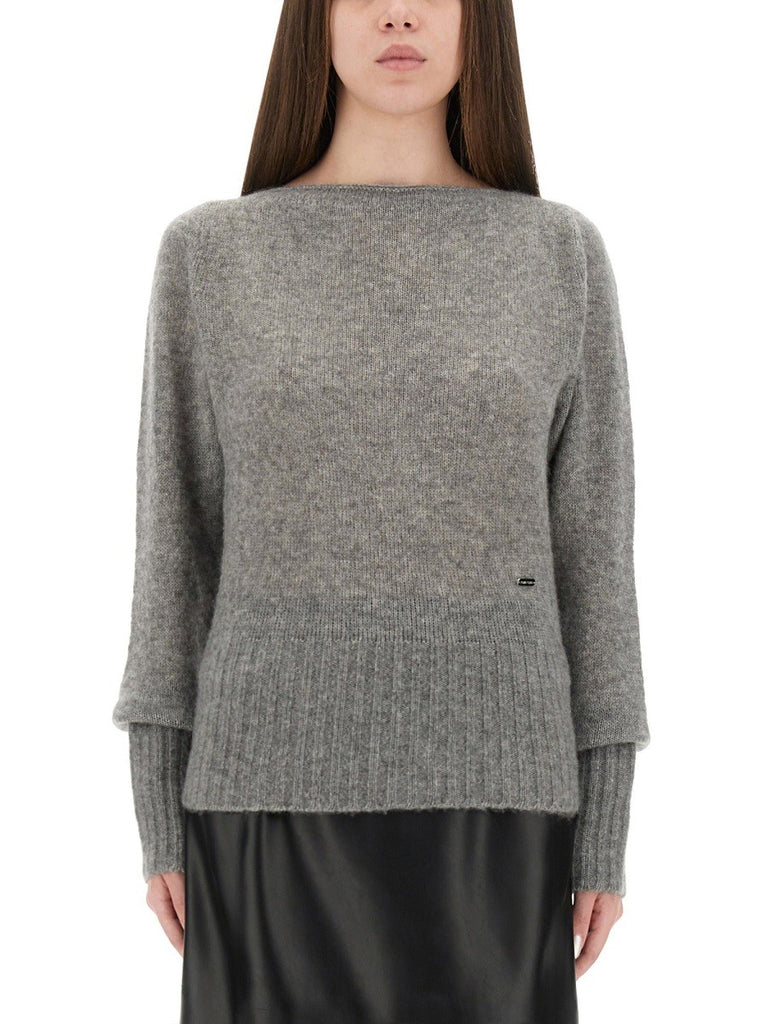 BOAT-NECK SWEATER