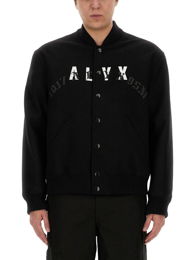 BOMBER JACKET WITH LOGO