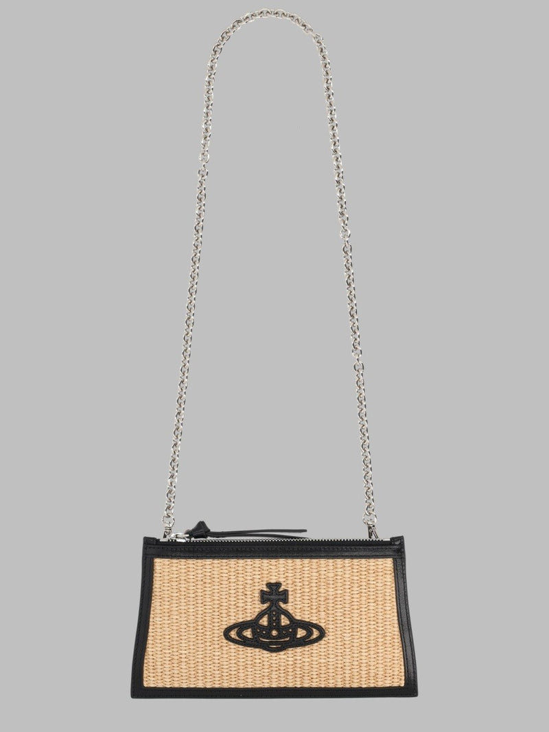 BORSA CLUTCH "FLAT SMALL" INTRECCIATA