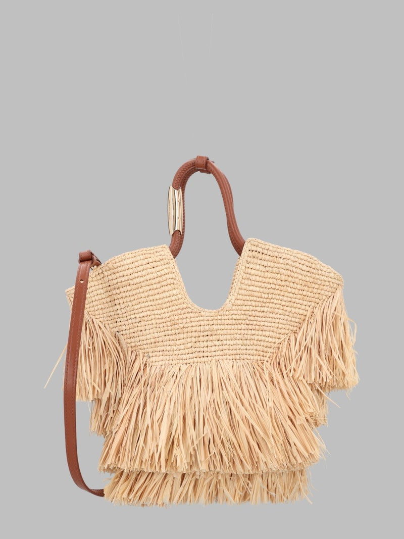 BORSA TOTE "GOLDENTIME" SMALL CON FRANGE