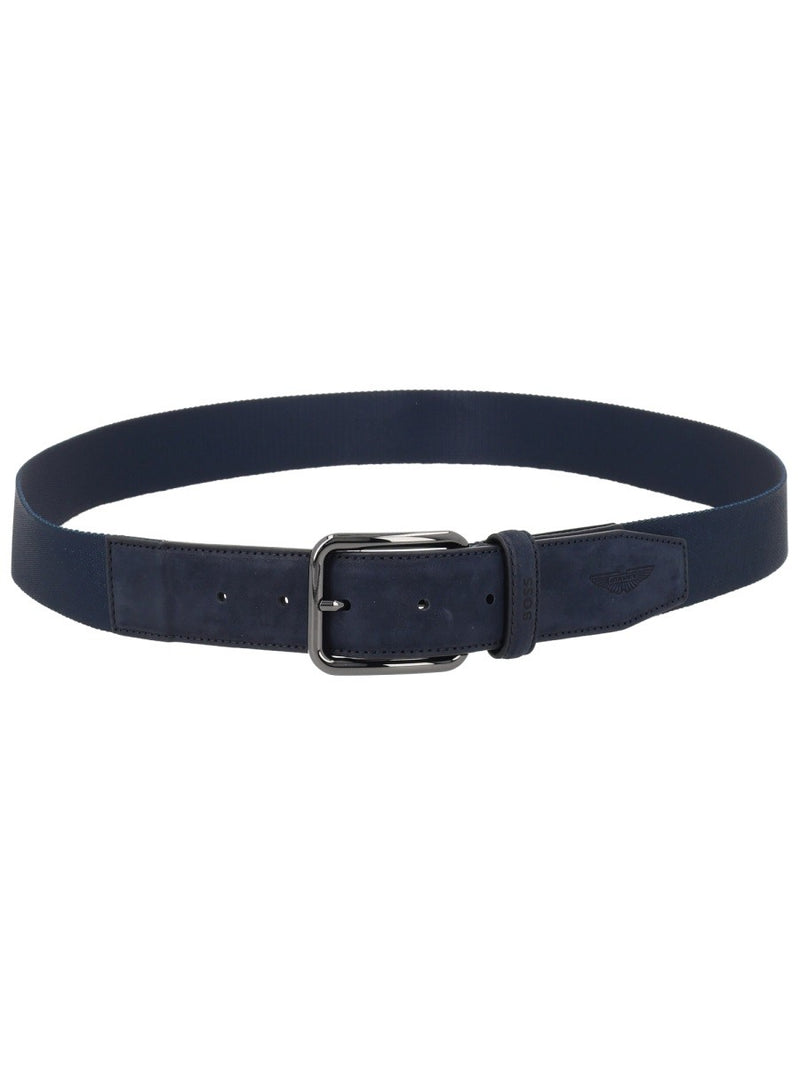 "BOSS X ASTON MARTIN" LEATHER BELT