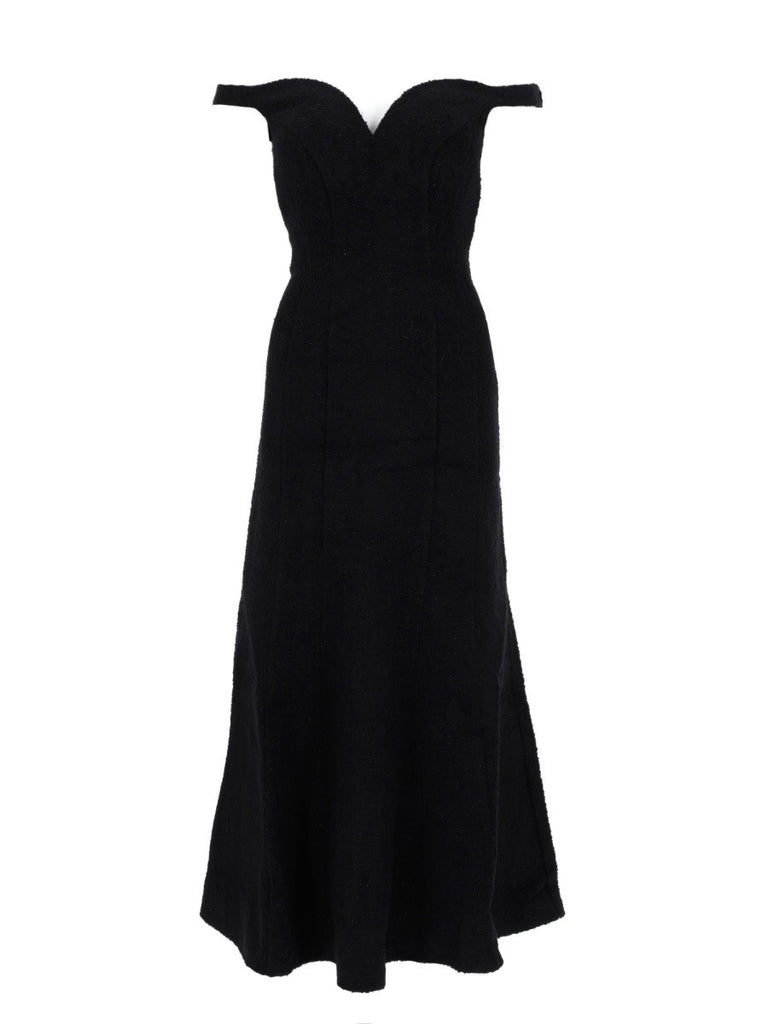 BOUCLE MIDI DRESS