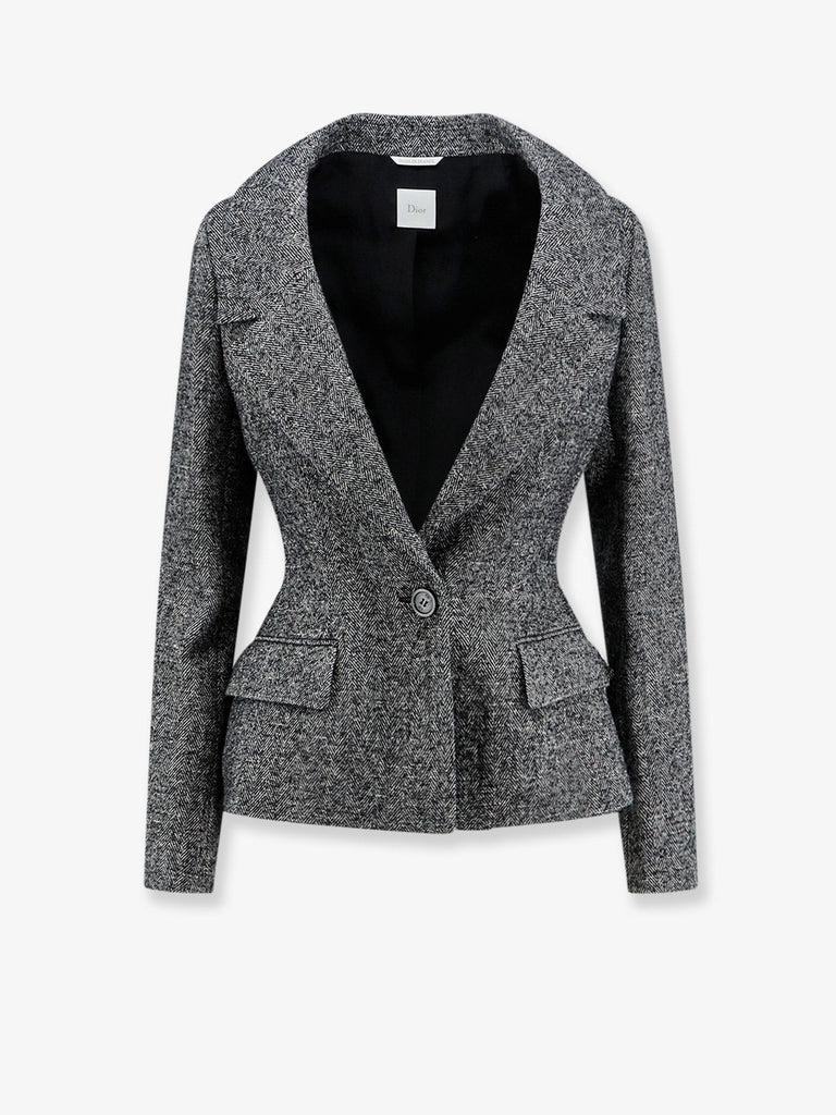 Bouclette Chevron Blazer