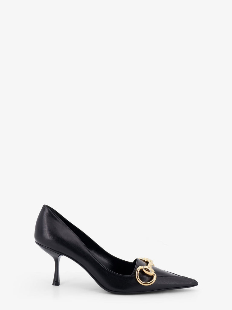 Boulevard leather pumps