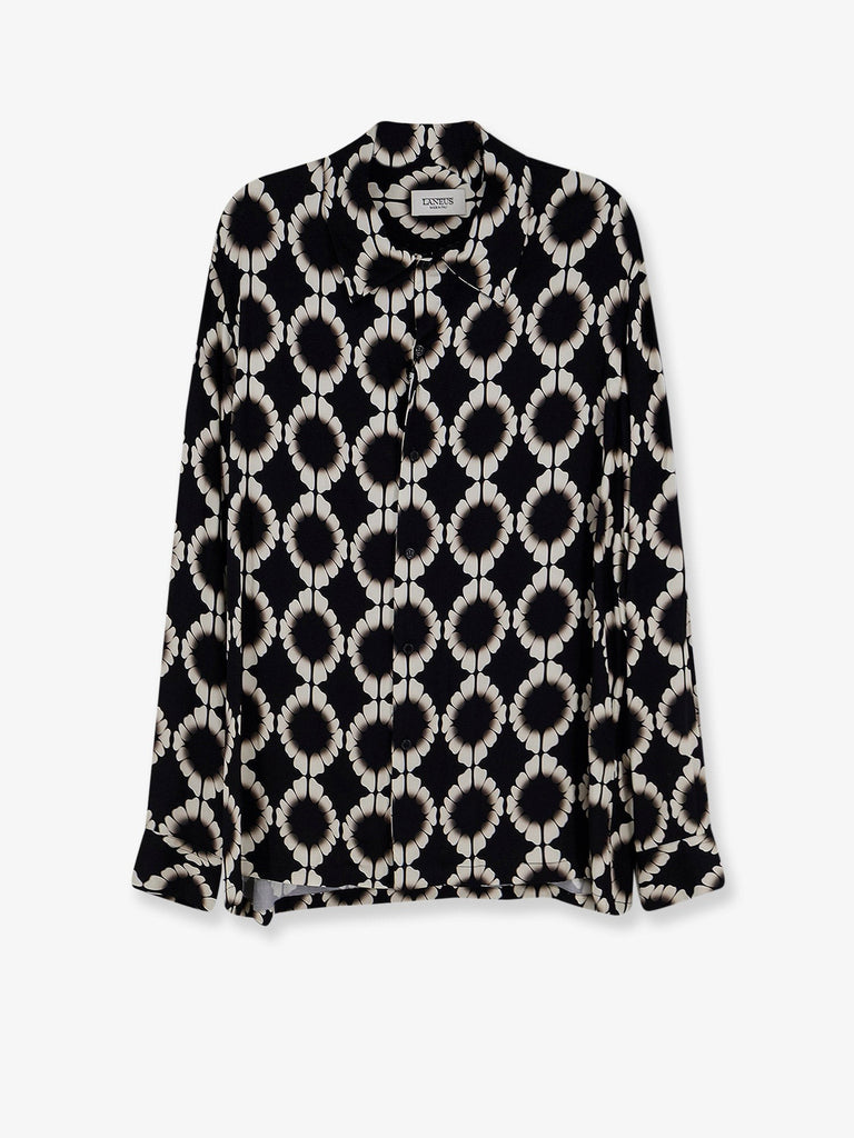 Boxy Fit viscose shirt
