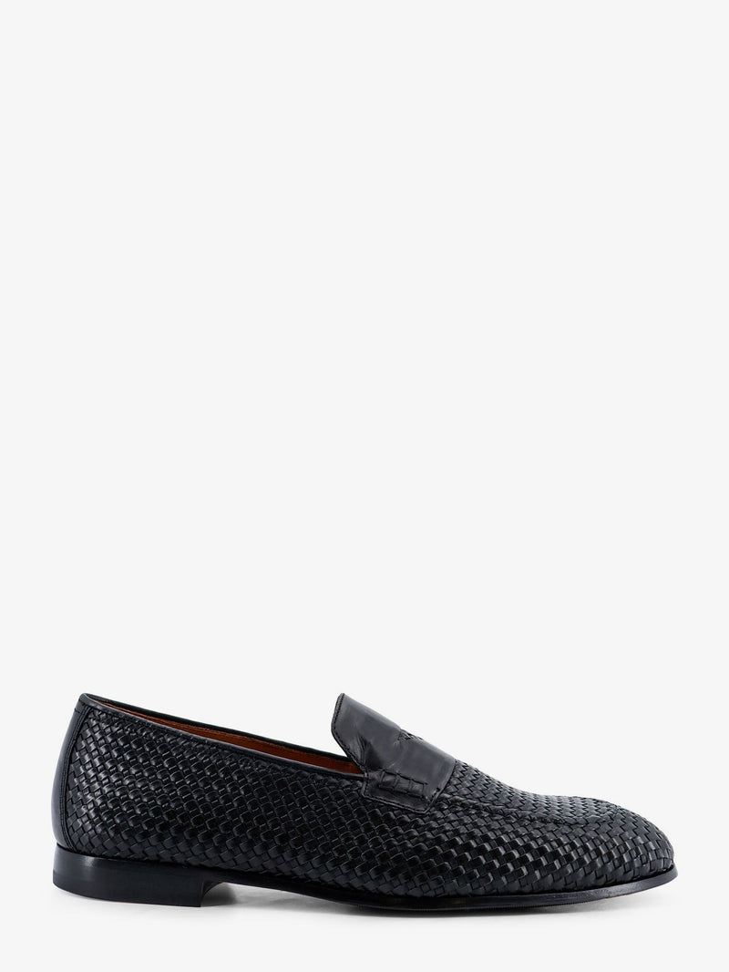 Braidy leather loafers