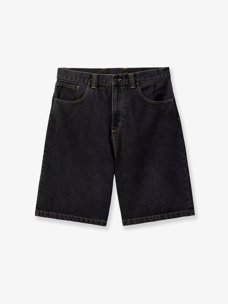 Brandon Bermuda shorts in black denim