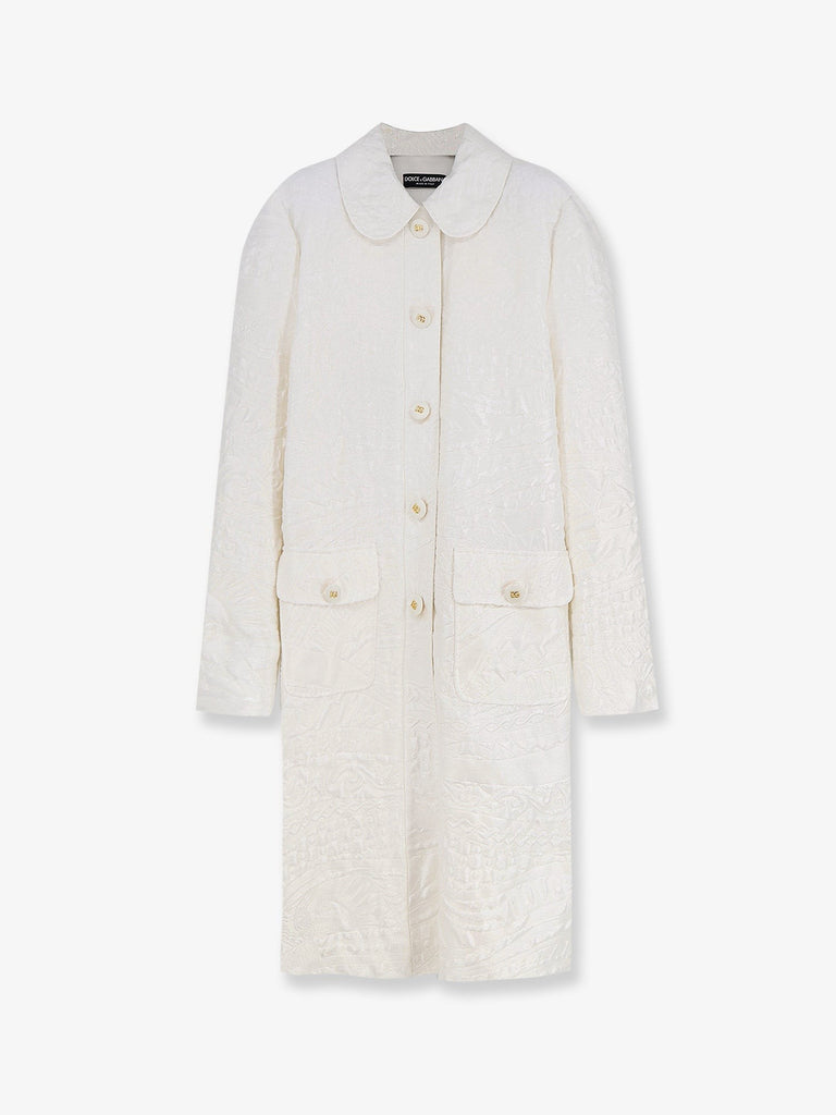 Brocade coat with DG buttons