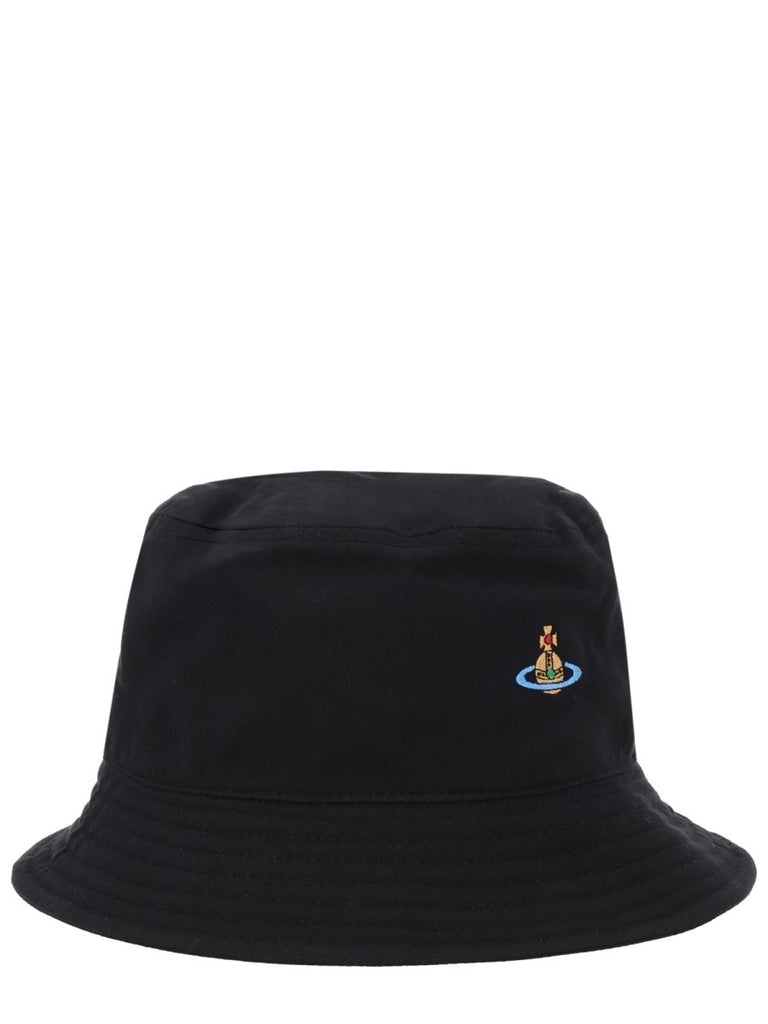 BUCKET HAT WITH "ORB" DETAIL