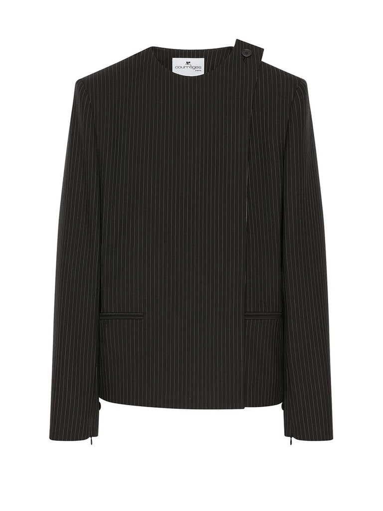 "BUCKLE PINSTRIPES" JACKET