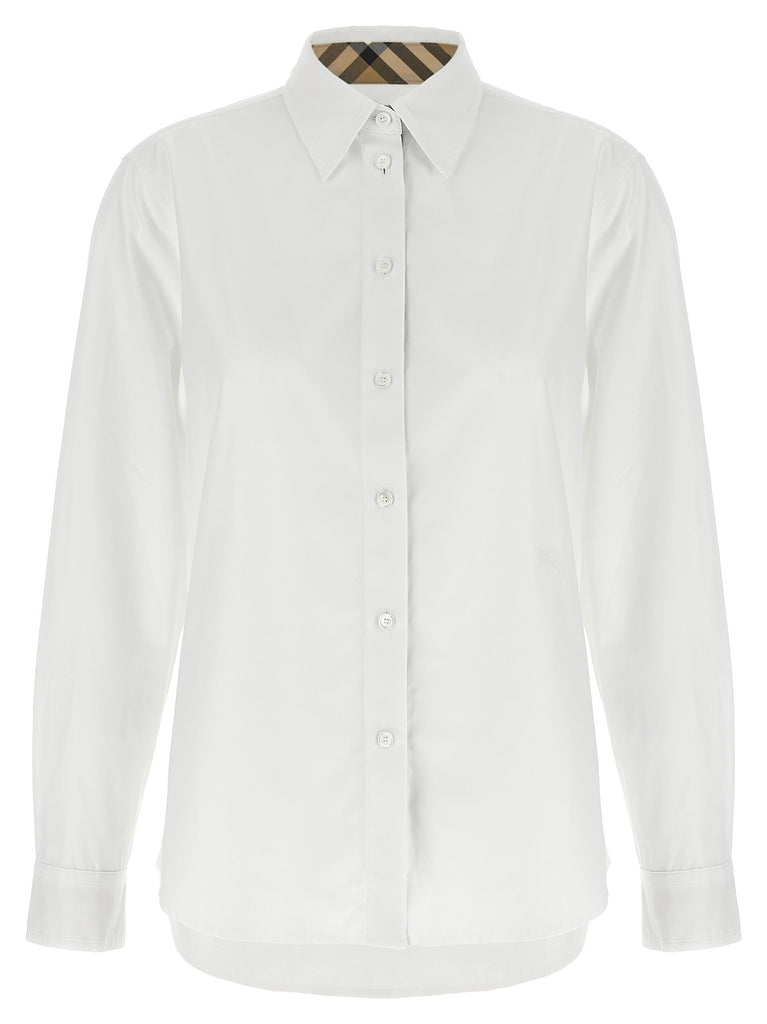 Burberry Check insert shirt
