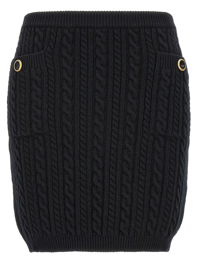 Button skirt