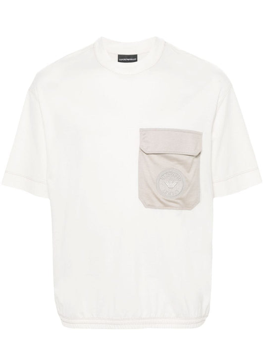 Emporio Armani T Shirts And Polos White