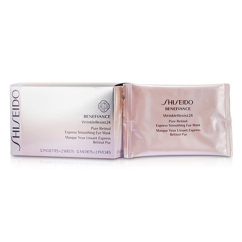 SHISEIDO - Benefiance WrinkleResist24 Pure Retinol Express Smoothing Eye Mask  --12pairs