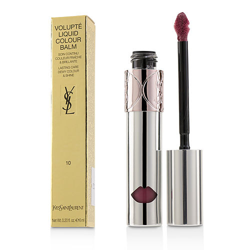 YVES SAINT LAURENT - Volupte Liquid Colour Balm - # 10 Devour Me Plum  --6ml/0.2oz