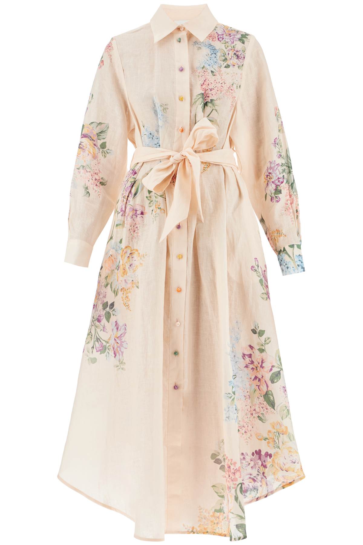 Zimmermann             Midi Halliday Chem   Pink