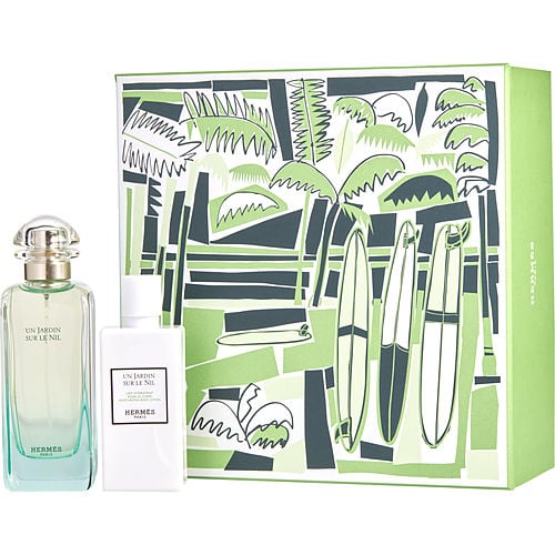 UN JARDIN SUR LE NIL - EDT SPRAY 3.3 OZ & BODY LOTION 2.7 OZ