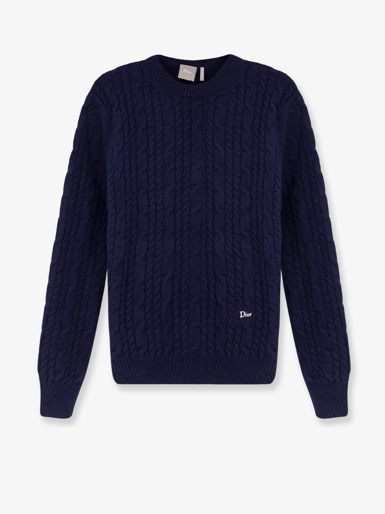 Cable-knit cashmere sweater