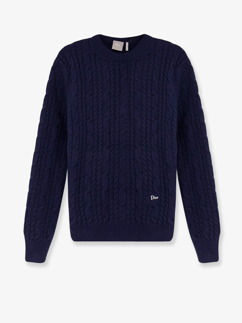 Cable-knit cashmere sweater