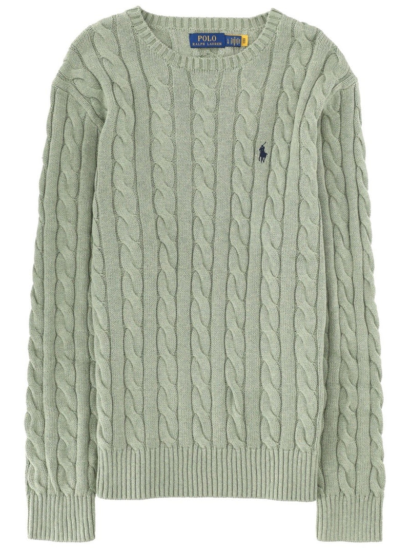 CABLE KNIT WITH LOGO