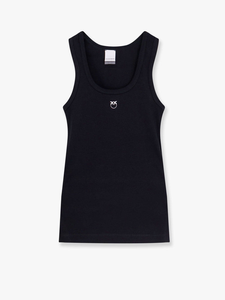 Calcolatore Cotton tank top with Love Birds logo on the front