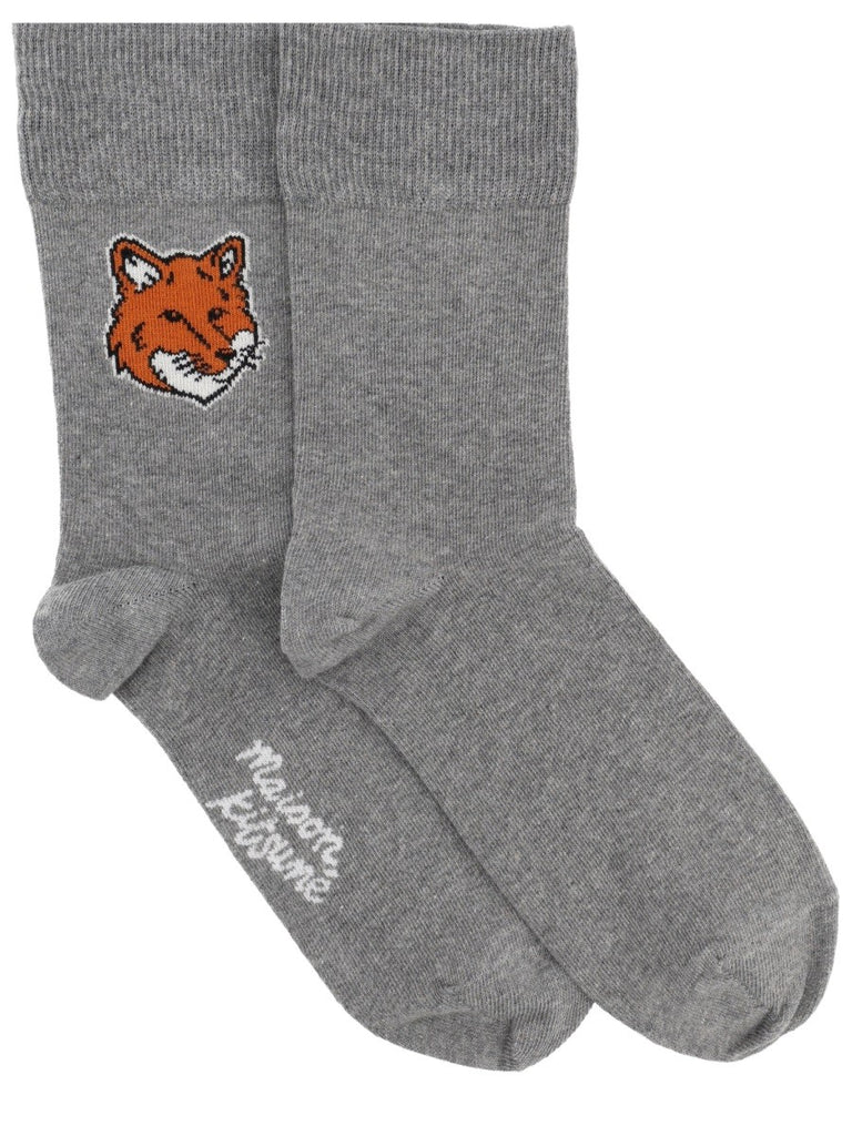 CALZINI "FOX HEAD" CON LOGO