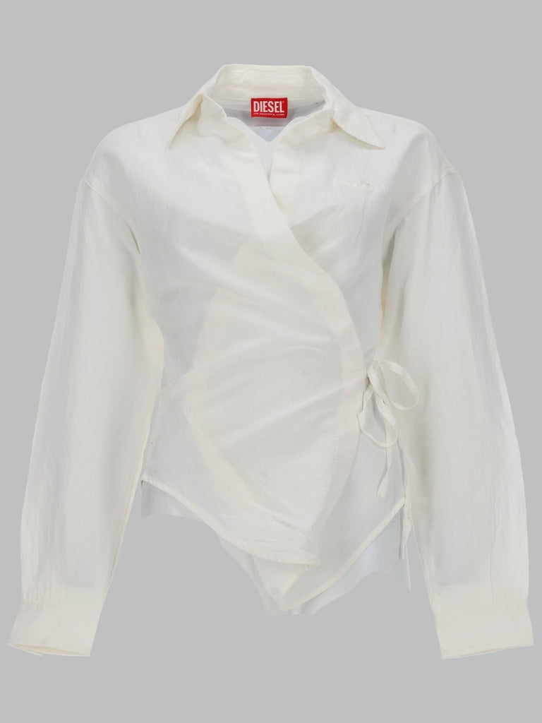 CAMICIA CON CHIUSURA A PORTAFOGLIO
