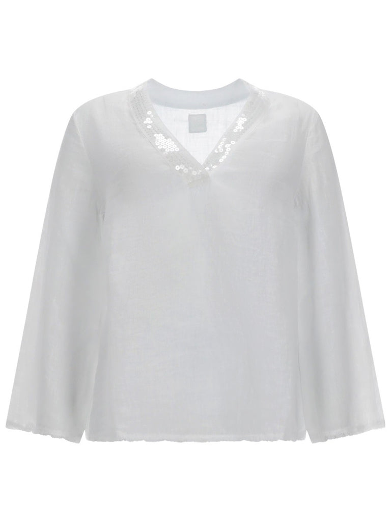 CAMICIA CON SCOLLO A V