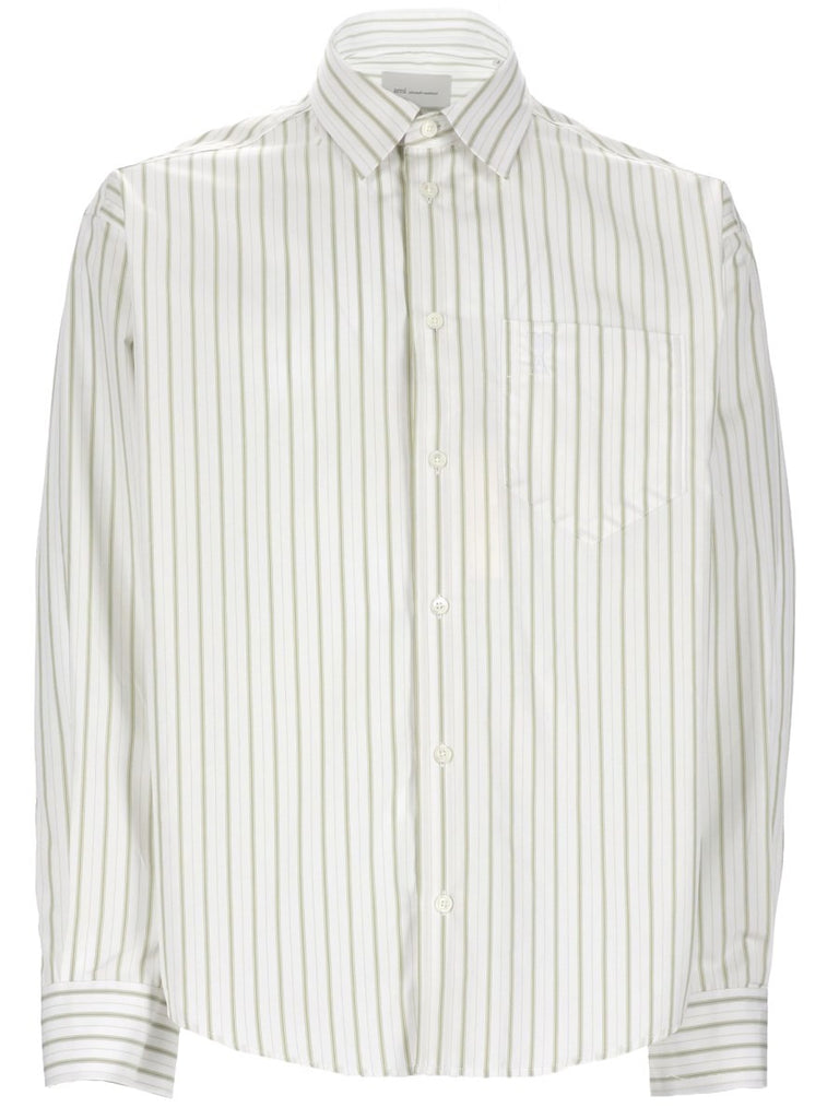 CAMICIA IN COTONE A RIGHE