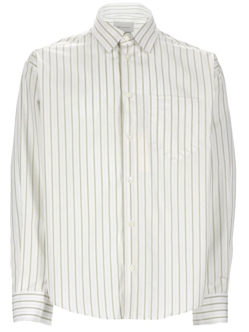 CAMICIA IN COTONE A RIGHE