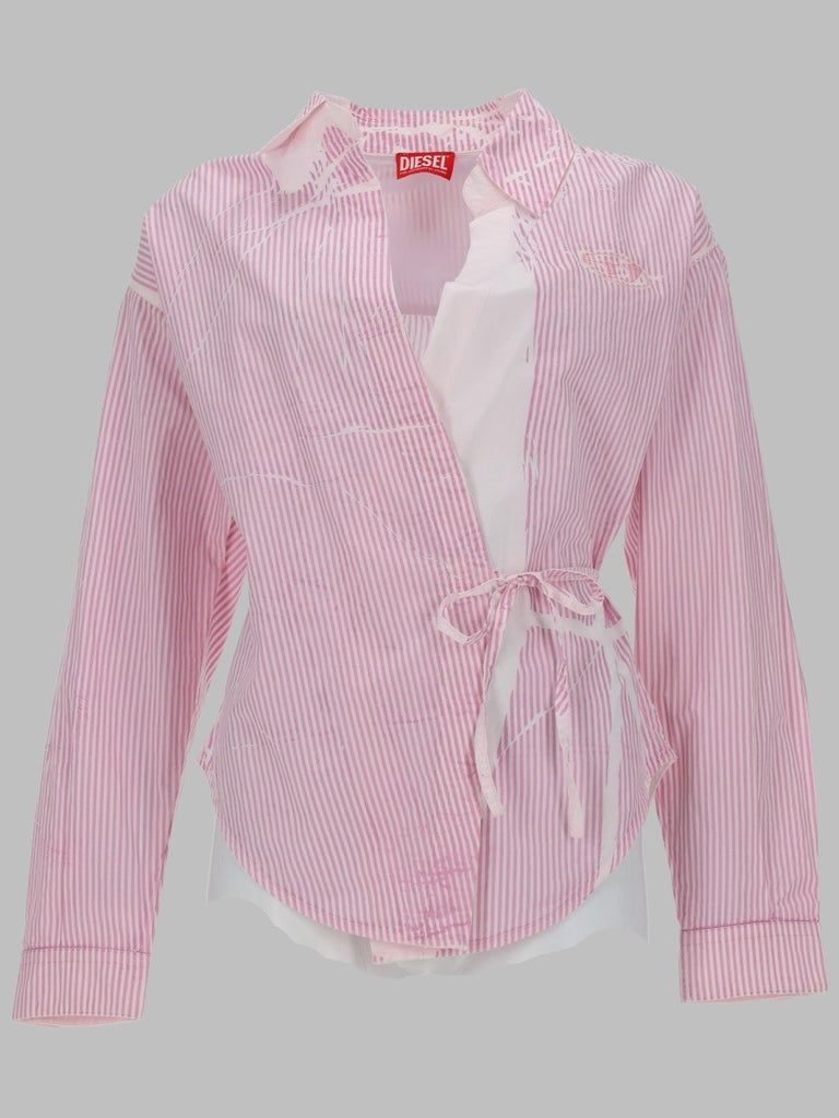 CAMICIA IN POPELINE AVVOLGENTE