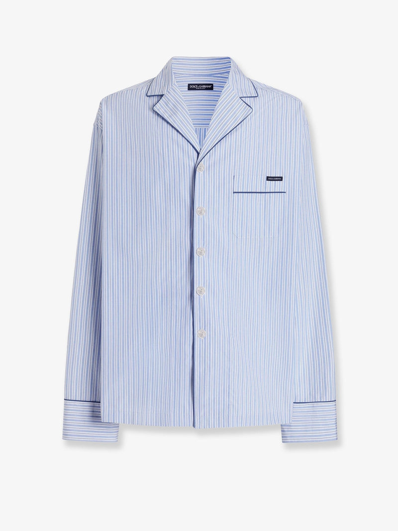 Camicia Vanity in cotone e seta con motivo a righe
