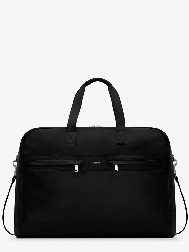 Camp leather travel bag