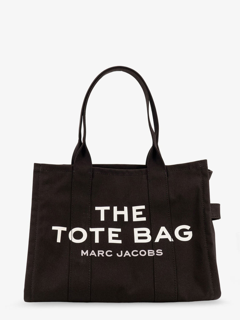 Canvas shopping bag with frontal logo