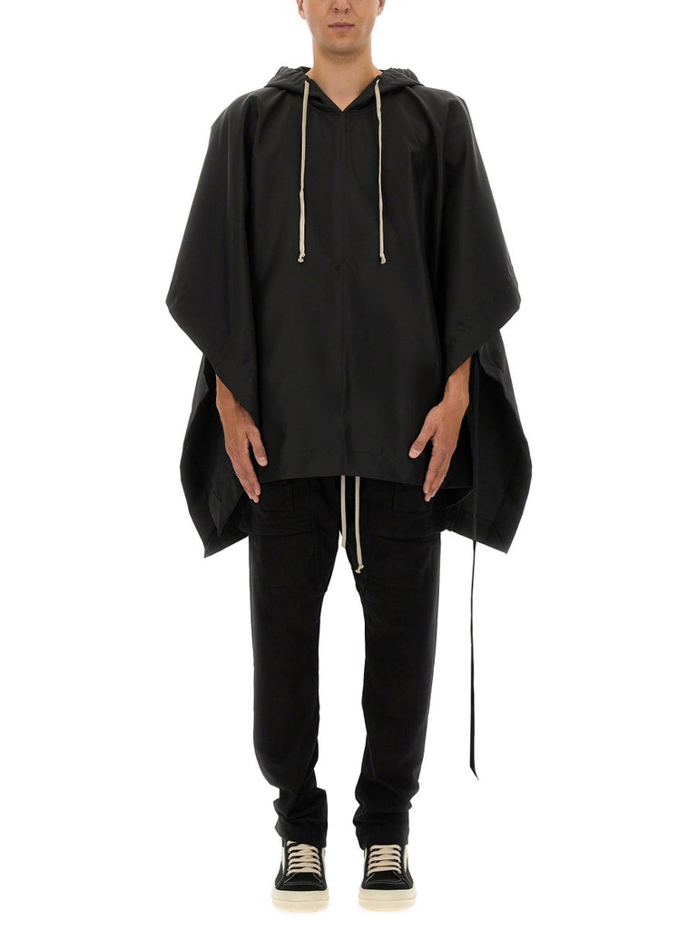 CAPE WITH HOOD