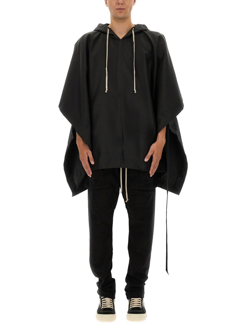 CAPE WITH HOOD