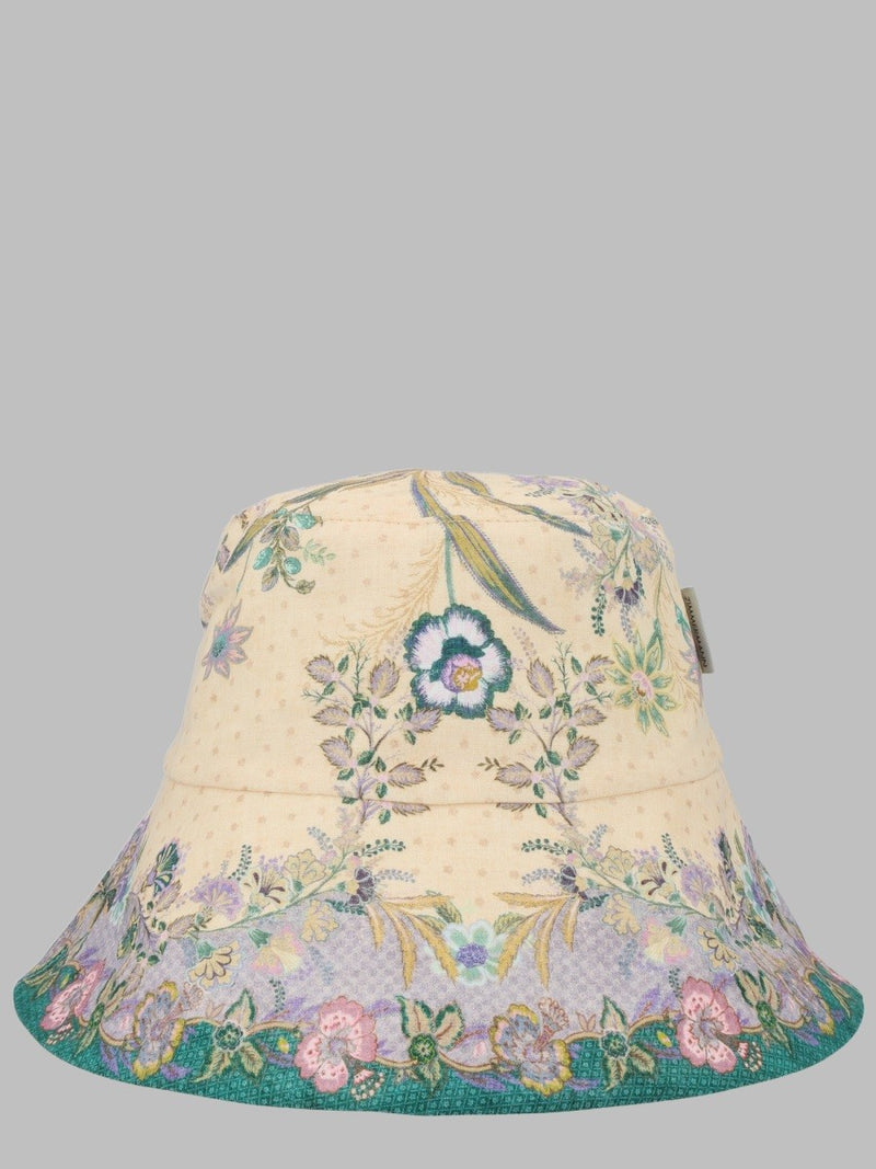 CAPPELLO BUCKET CON TESA LARGA STAMPATO