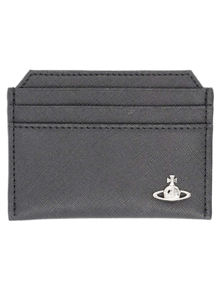 CARD HOLDER WITH "ORB" DETAIL