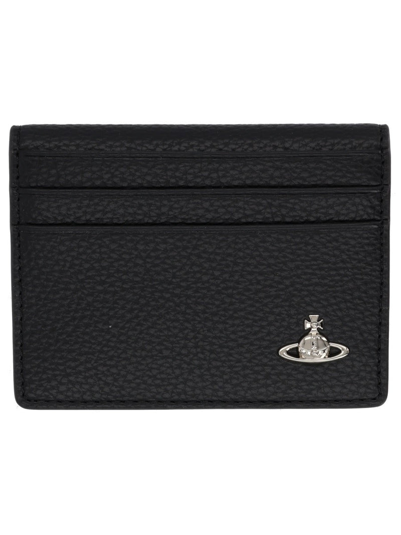 CARD HOLDER WITH "ORB" DETAIL