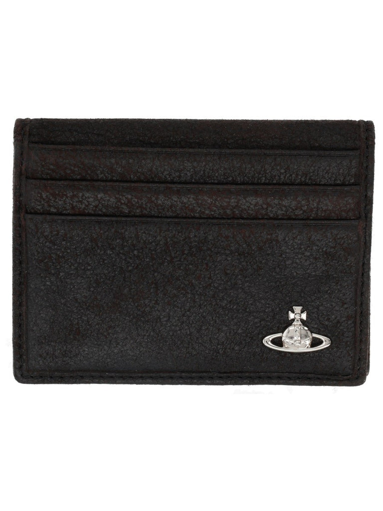 CARD HOLDER WITH "ORB" DETAIL