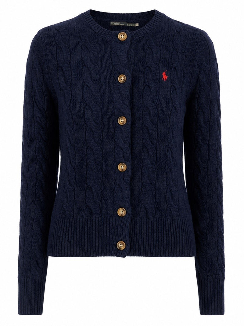 CARDIGAN A TRECCE